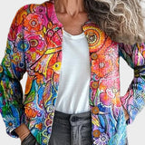 Imogen™ - Colourful Artistic Cardigan