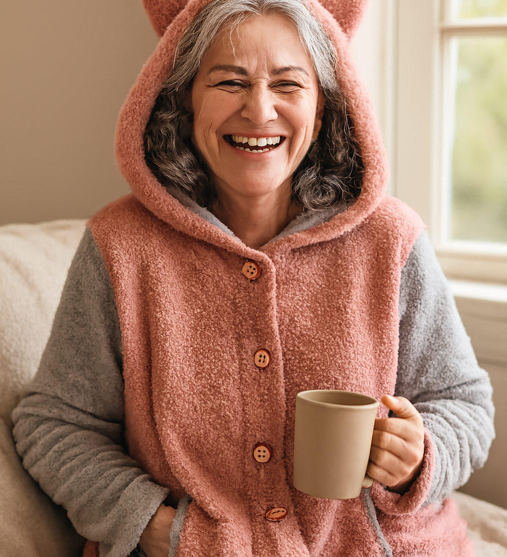 Olivia | Cozy Cat Ear Hoodie - Elegant Comfort for Autumn & Winter