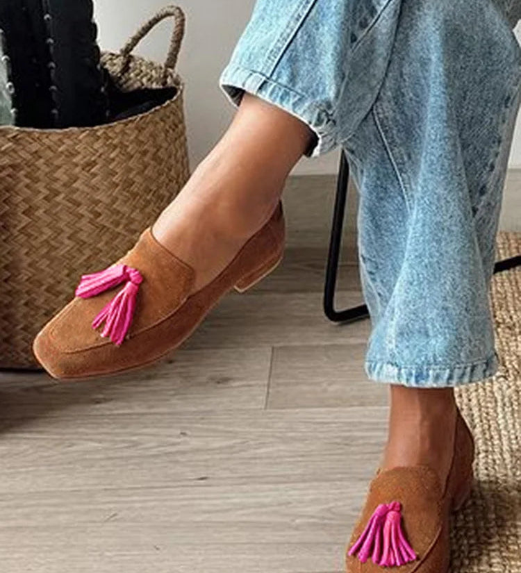 Monique | Brown Loafers
