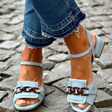 Perla | Coastal Blue Sandal