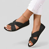 Lesley | Crossover Comfort Sandals