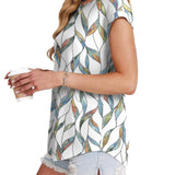 Necie | Chic Printed Blouse