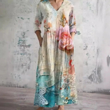Patricia | Elegant Floral Summer Dress