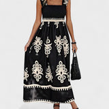 Liora | Maxi Dress with Smocked Bodice