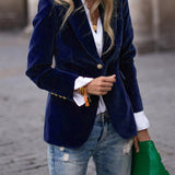 Elena | Velvet Blazer – Confidence, Comfort & Timeless Class
