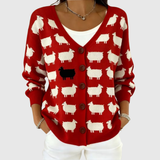 Buttoned Comfortable Knit Cardigan