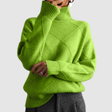 Ester - Textured Turtleneck Sweater
