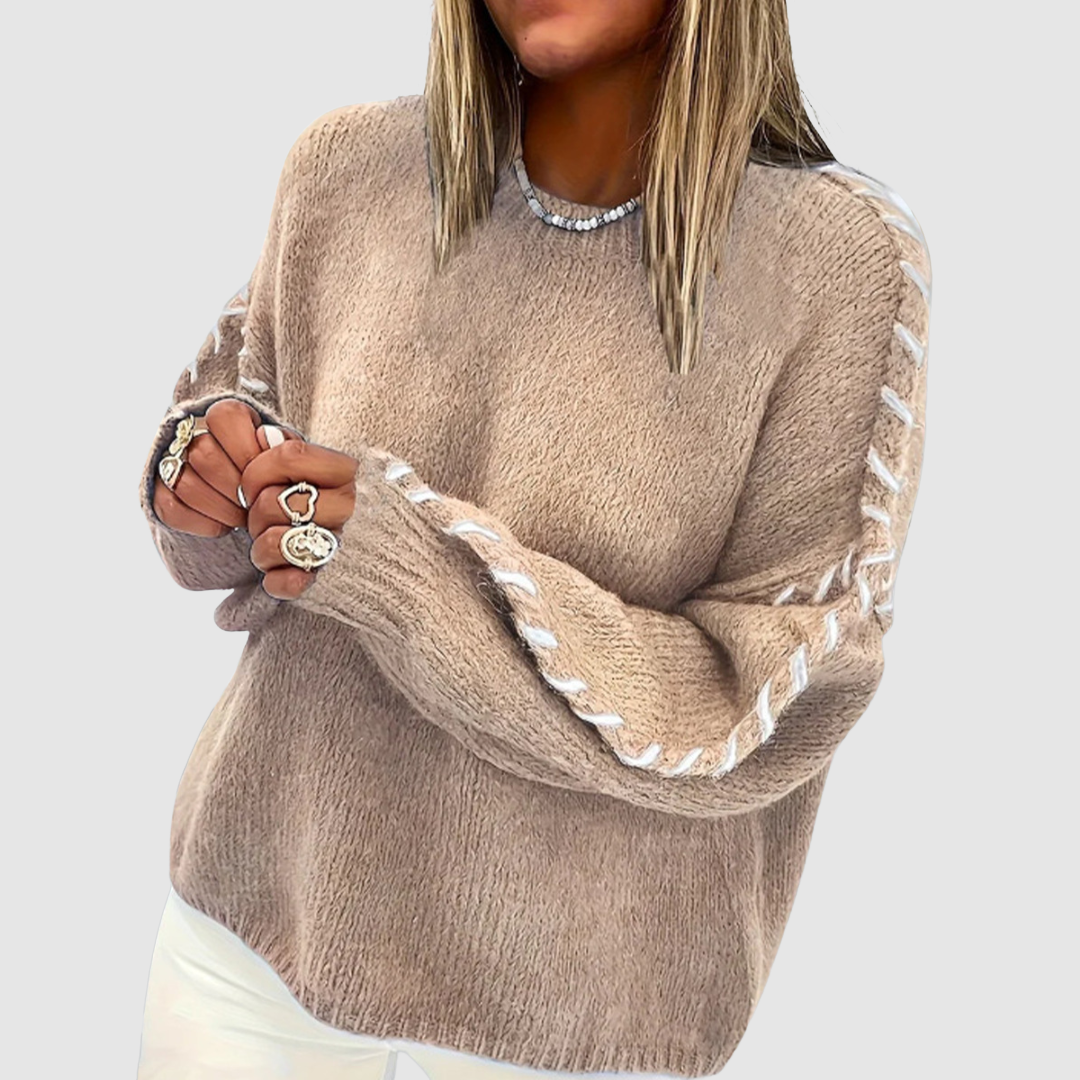 Nela - Comfortable Long Sleeve Shirt