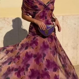 Hendrika | Coral Evening Dress