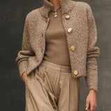 Edie | Tailored Mixed Wool Coat