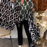 Janny™ | Casual Blouse with Long Sleeves and Elegant Pattern