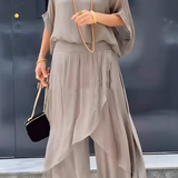 Manna | Wide-Leg Two-Piece Set