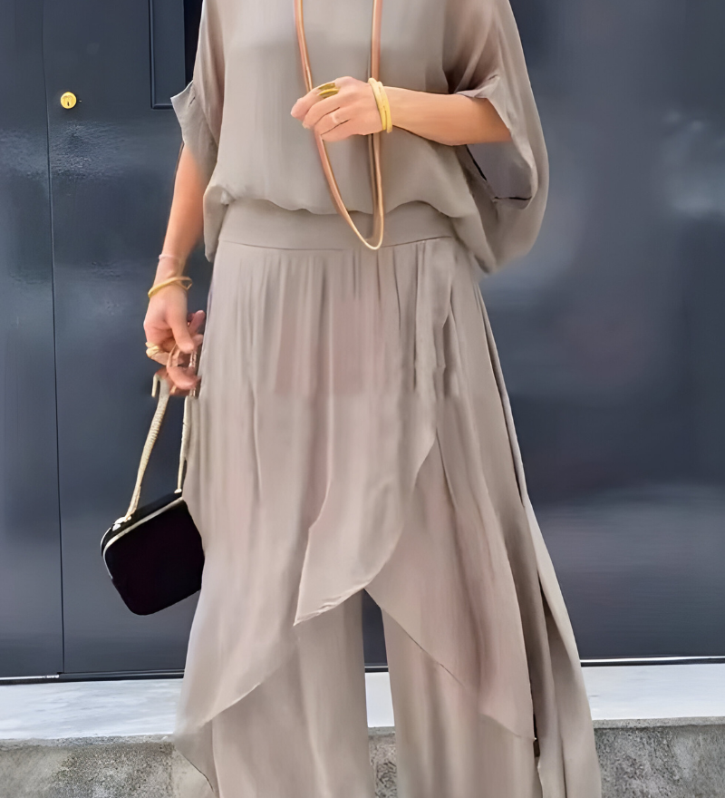 Manna | Wide-Leg Two-Piece Set