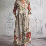Bella | Timeless Floral Maxi Dress