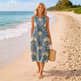 Isadora | Bohemian Midi Dress
