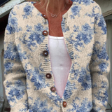 Naomi - Garden Floral Button Cardigan
