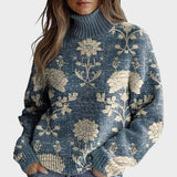 Alice - Artistic Sweater with a Turtleneck