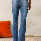 Aya™ | High-Waisted Flared Jeans