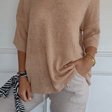 Anwen | Soft Drape V-Neck Knit - Effortlessly elegant