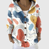 Comfortable Knit Cardigan with Hood