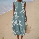 Comfortable Sleeveless Summer Dress