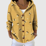 Hooded Cardigan Sweater
