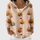 Hooded Cardigan Sweater