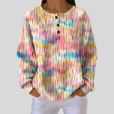 Sophie - Watercolour Streak Top