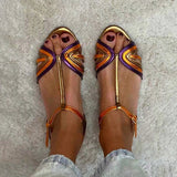 Cosima | Multicolour Thong Sandal