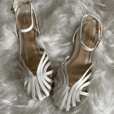 Romy | Golden Layered Strap Sandal