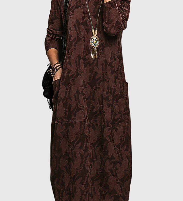 Victoria | Casual Round-Neck Dress