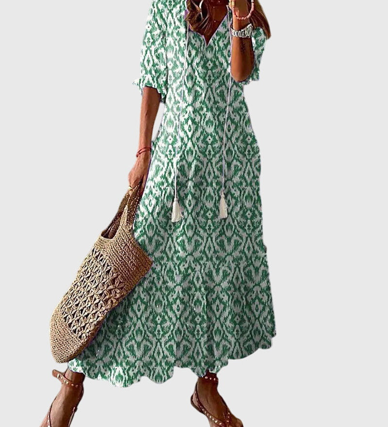 Amalia™ | Boho Vintage Summer Dress