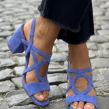 Talia | Vibrant Yellow Sandal