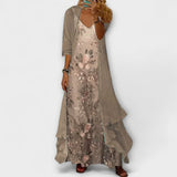 Elva | Layered Floral Dress