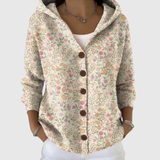 Comfortable Knit Cardigan with Hood