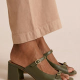 Marguerite | Golden Mule Heel Sandal