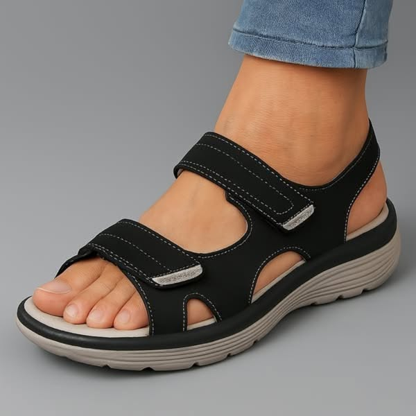 Luvita | Cross-Strap Comfort Sandals