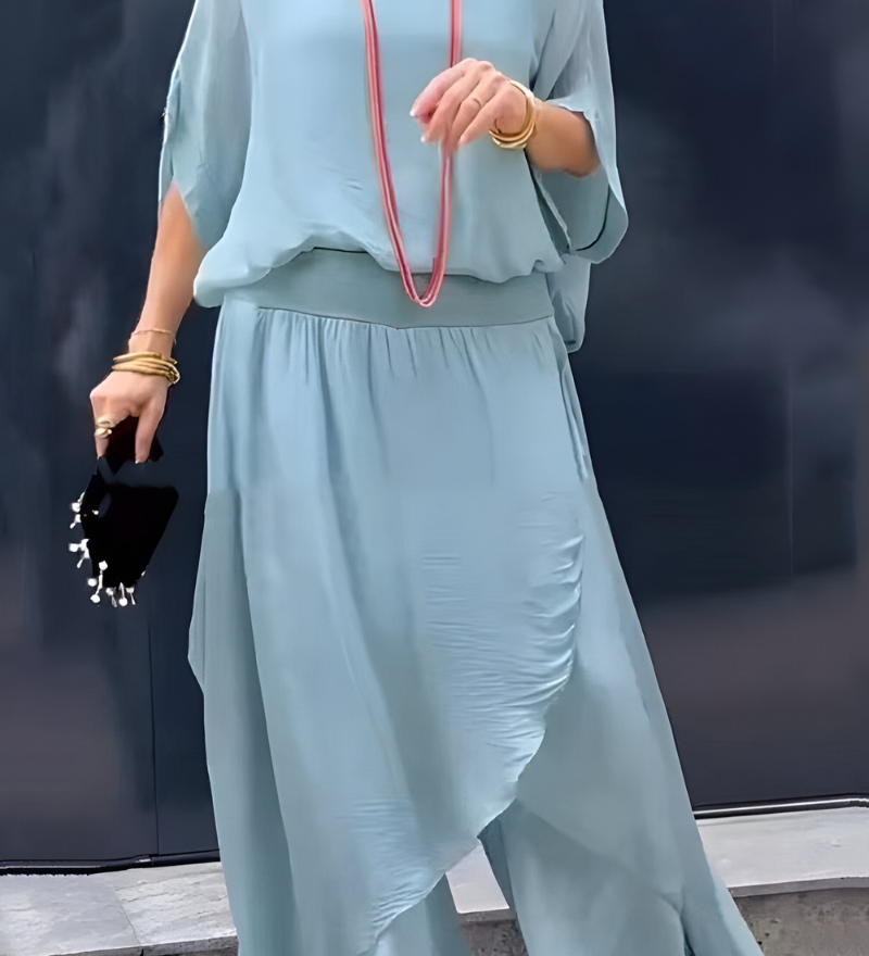 Manna | Wide-Leg Two-Piece Set