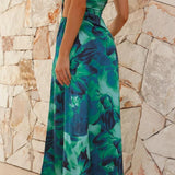 Alexandra | Botanical Print Dress