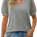 Helena | Sleek V-Neck Blouse