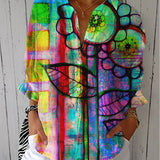 Fenna | Artistic Bloom Blouse