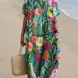 Harjas - Vintage Flower Dress
