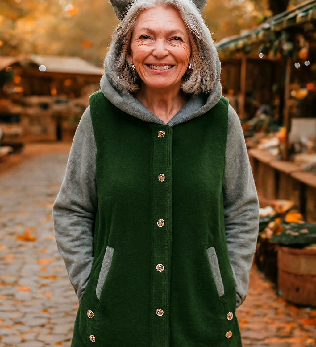 Olivia | Cozy Cat Ear Hoodie - Elegant Comfort for Autumn & Winter