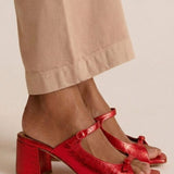Marguerite | Golden Mule Heel Sandal