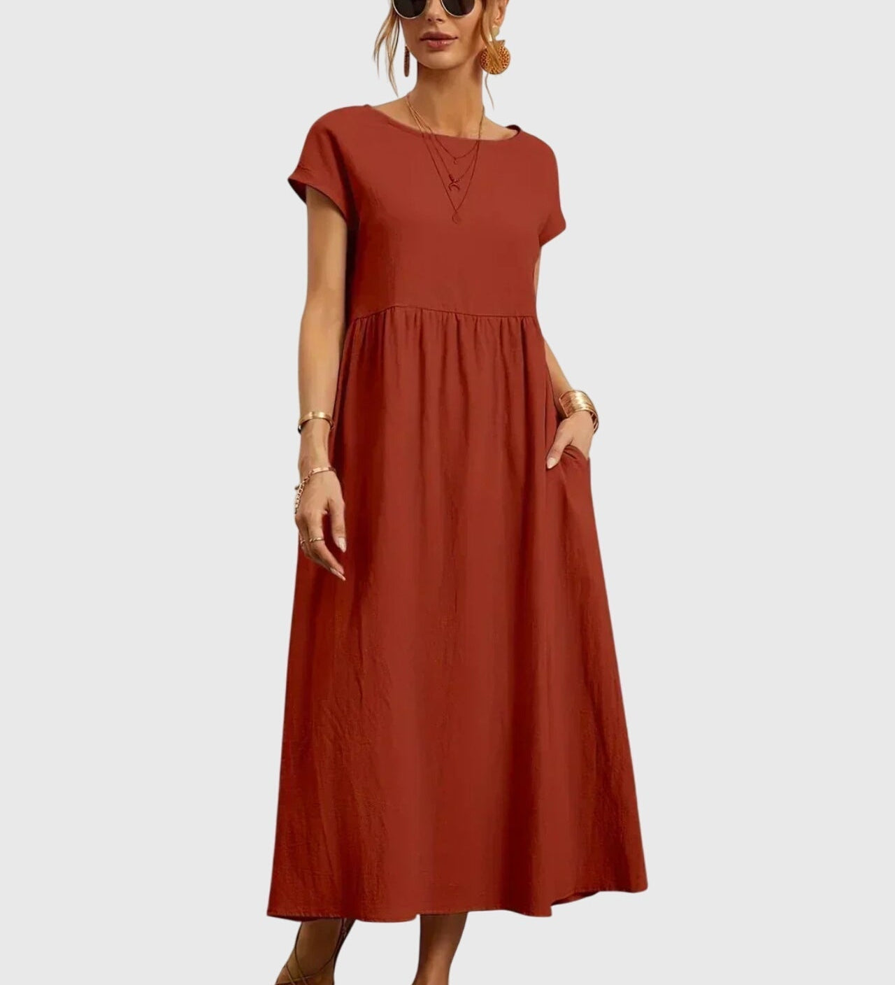 Giselle™ - Casual Pocket Dress