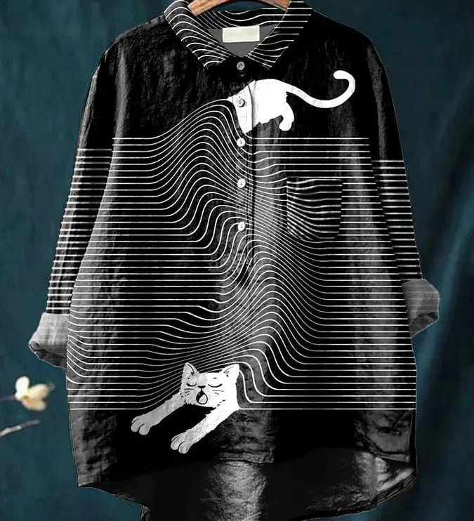 Clarano | Brooks Playful Print Blouse