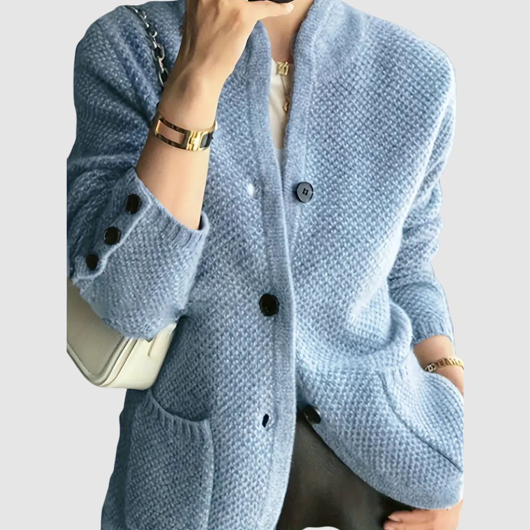 Mia - Comfortable Knitted Jacket