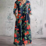 Wendy | Refined Floral Maxi Dress