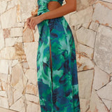 Alexandra | Botanical Print Dress