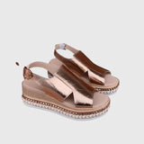 Veronica | Refined T-Strap Sandals